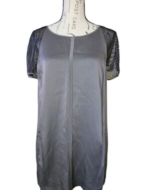 REISS gray silver size 6 dress